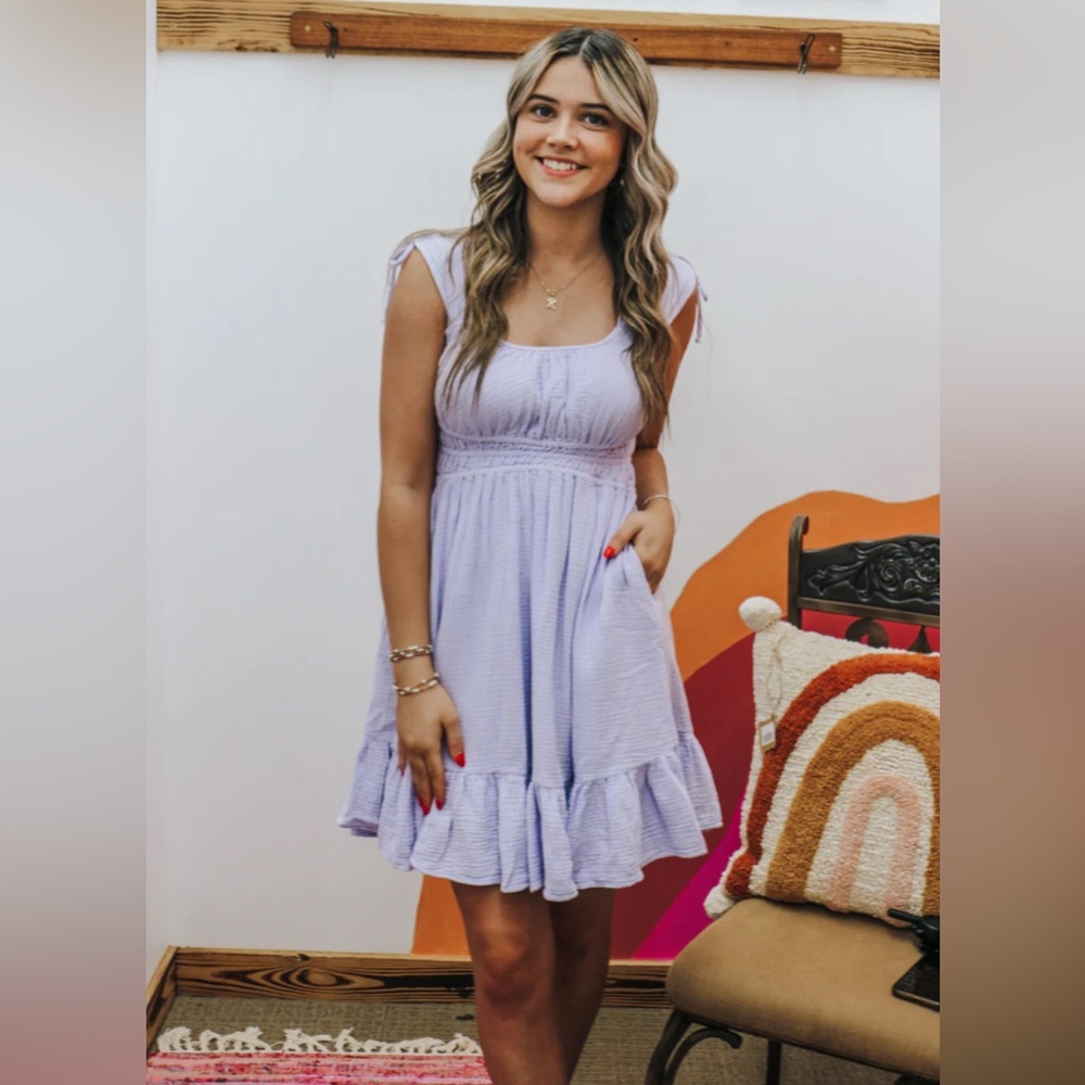 NEW DEAR JOHN dress in summer in lavender